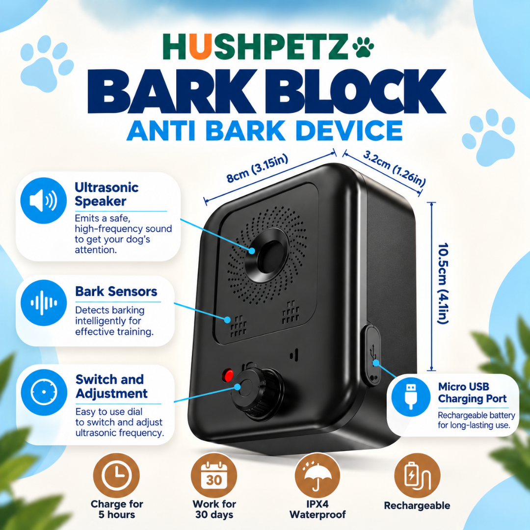 Hush Petz Bark-Block